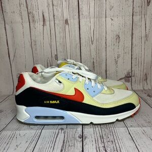 Nike Air Max Shoes 90 SE Set To Rise Lemon Drop Men's Size 13 Sneakers